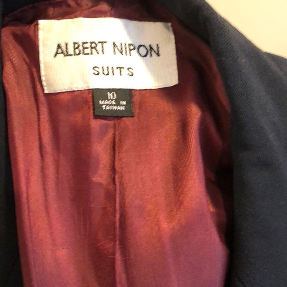 Vintage Albert Nipon Suits Blazer Sz 10 - image 6